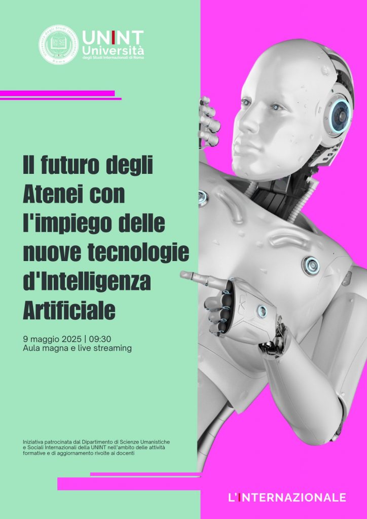 Il futuro degli Atenei con l'impiego delle nuove tecnologie d'Intelligenza Artificiale
