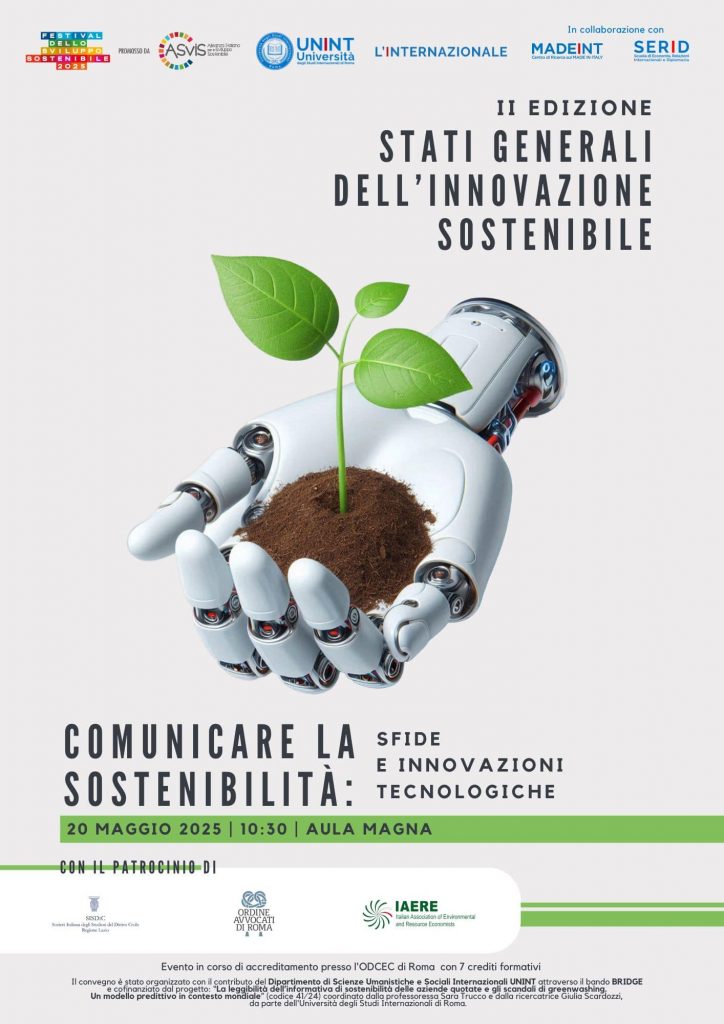 Stati generali dell’innovazione sostenibile II edizione - Comunicare la sostenibilità: sfide e innovazioni tecnologiche