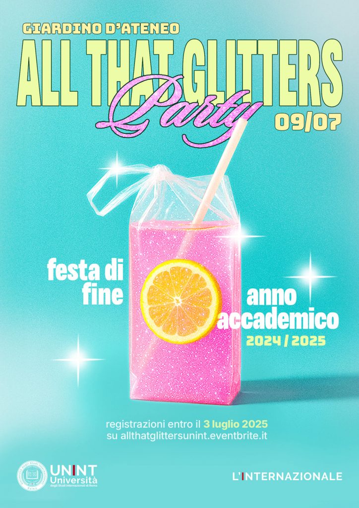 Locandina dell'evento All that glitters party